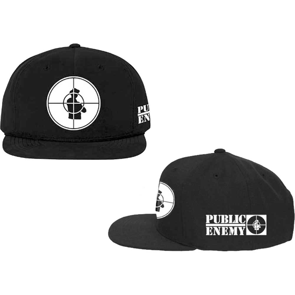 Public Enemy - Solid Target Casquette Snapback - Noir